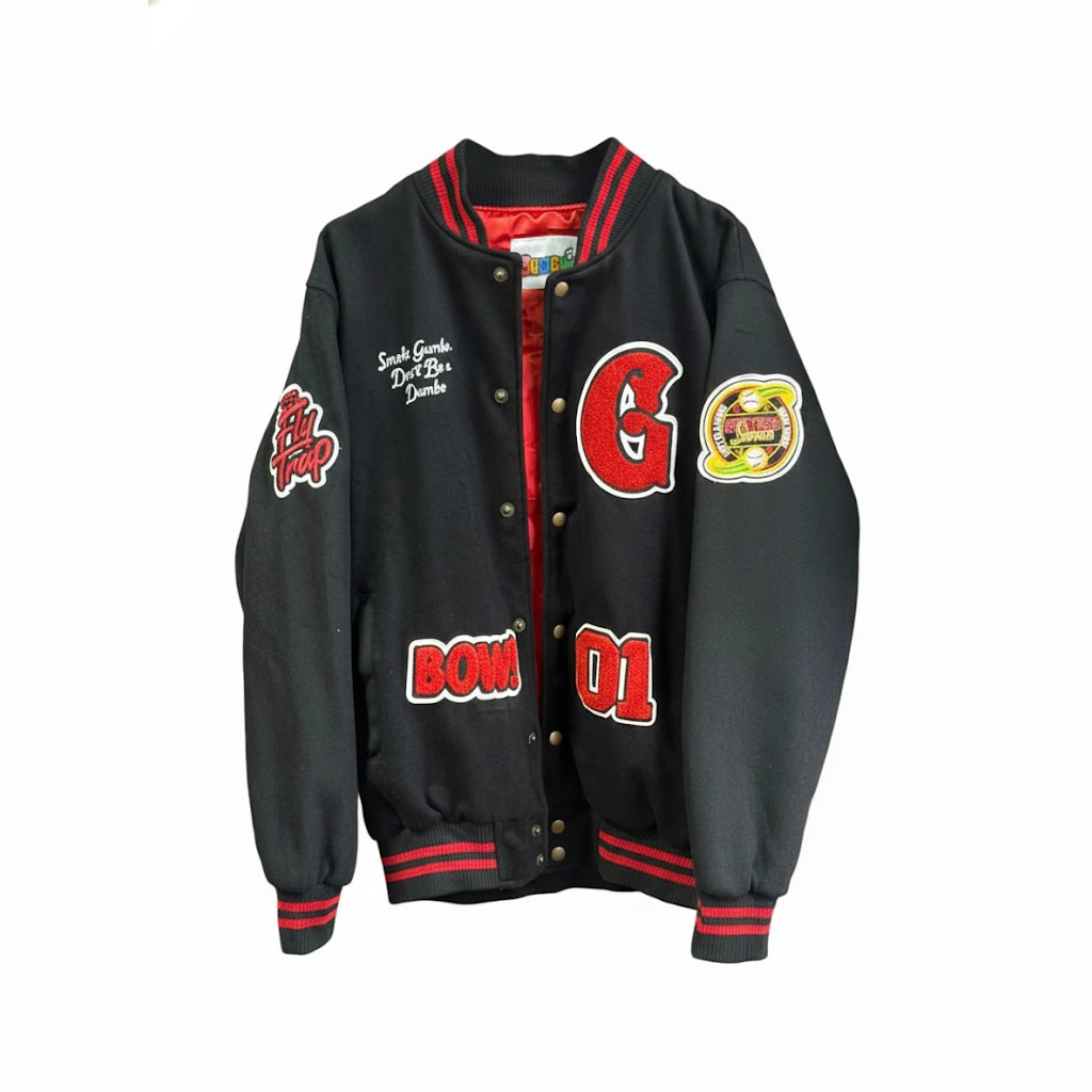 Gumbo Black Sport Varsity Jacket