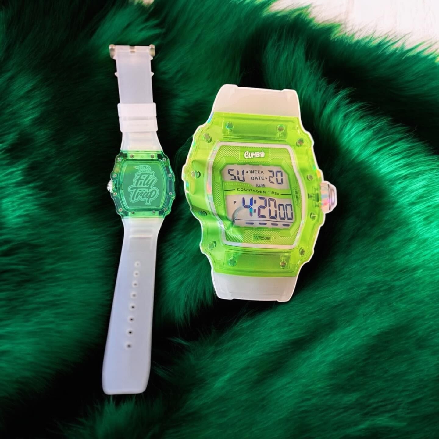 Green Sapphire Gumbo Mille