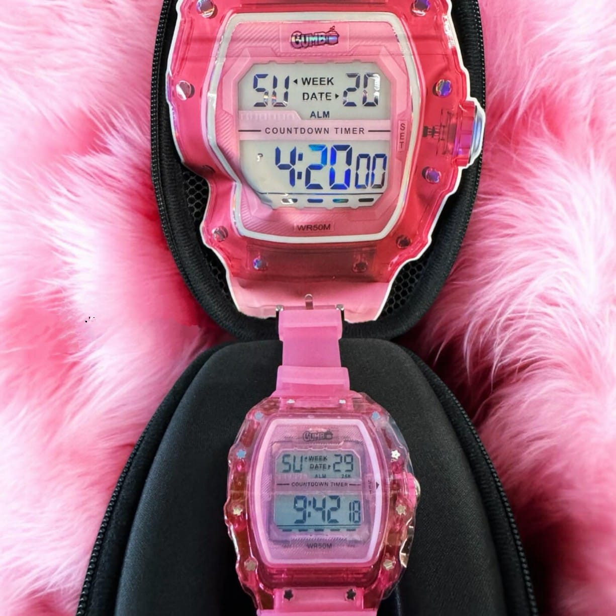 Pink Sapphire Gumbo Mille